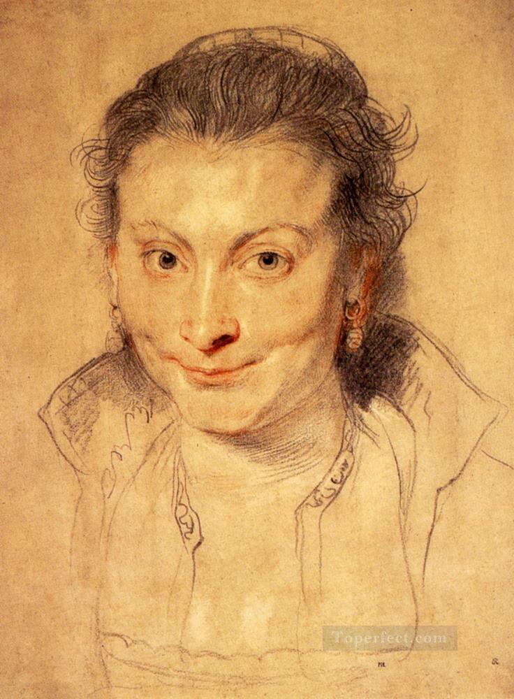 Portrait Of Isabella Brant Baroque Peter Paul Rubens Oil Paintings